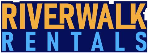 Riverwalk Rentals text logo